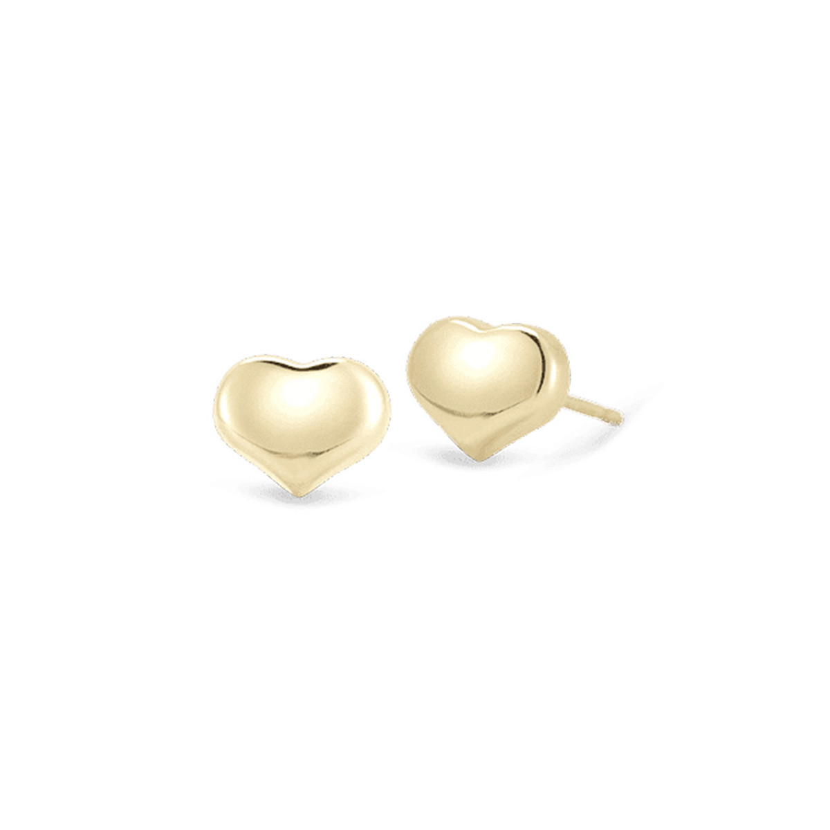 Roberto Coin 18K Yellow Gold Tiny Tresures Heart Earrings-61482 Product Image