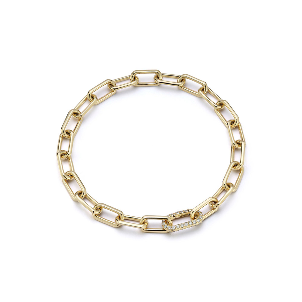 Walters Faith Saxon 18K Yellow Gold Chain Link Bracelet-61717 Product Image