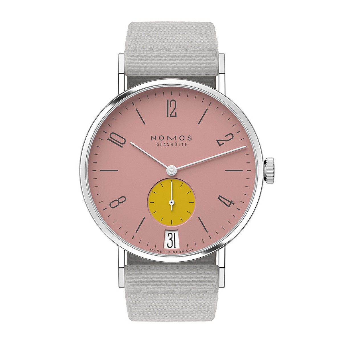 NOMOS Glashütte Tangente 38 Date Bubblegum Ref. 179.S7-65837 Product Image