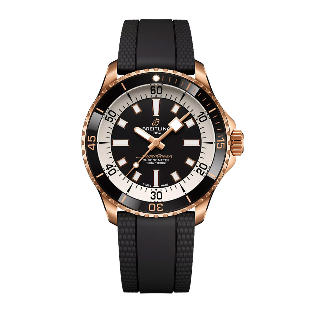 Breitling Superocean 42 Automatic 18K Rose Gold R17375211B1S1-63771 Product Image