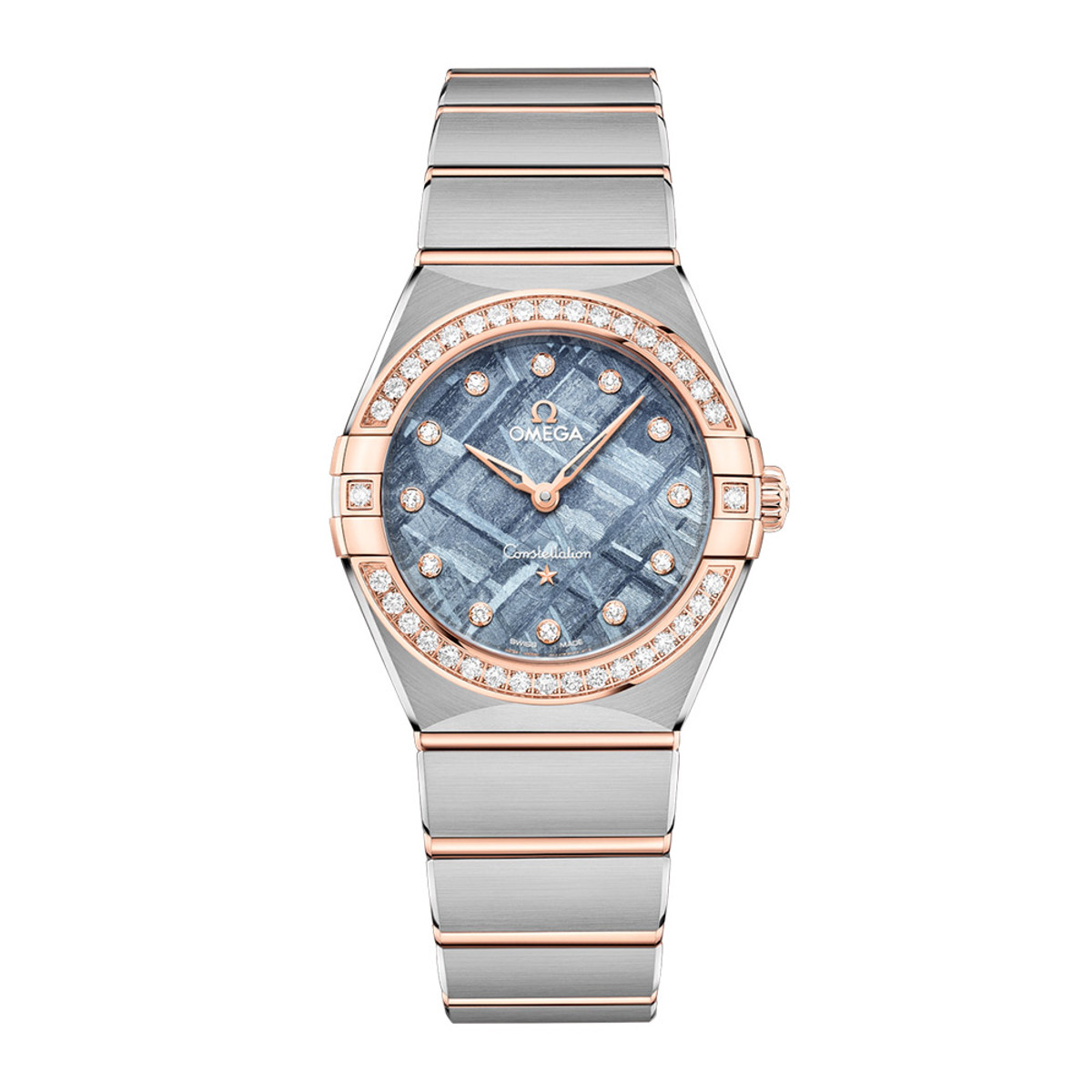 Omega Constellation Quartz 18K Sedna Gold & Steel 28mm 131.25.28.60.99.001-67274 Product Image