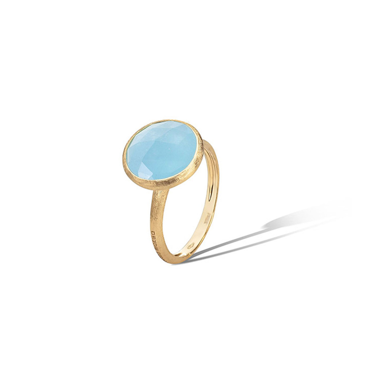 Marco Bicego Jaipur Color 18K Yellow Gold Aquamarine Ring-62444