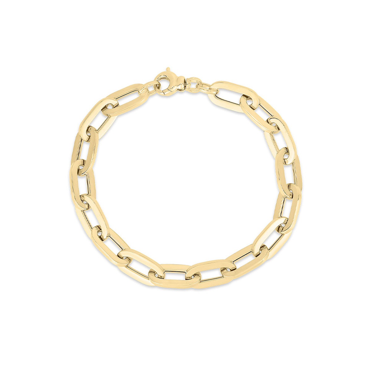 Roberto Coin 18K Yellow Gold Paperclip Link Bracelet-61501