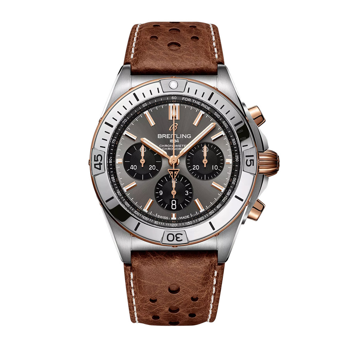 Breitling Chronomat 42 Triumph B01 Automatic Chronograph 18K Rose Gold & Titanium TB0134101M1X1-69540