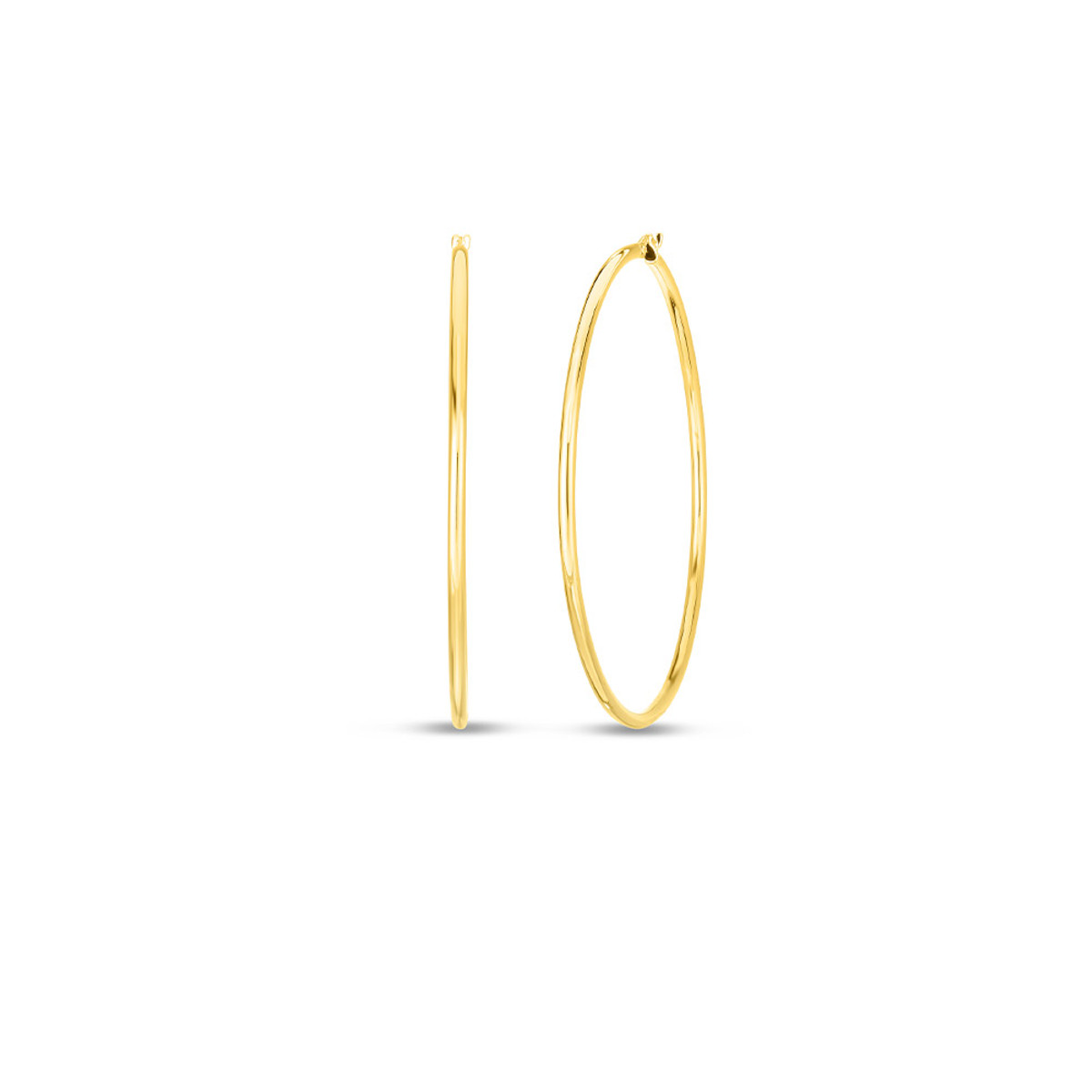 Roberto Coin 18K Yellow Gold Hoop Earrings-61513
