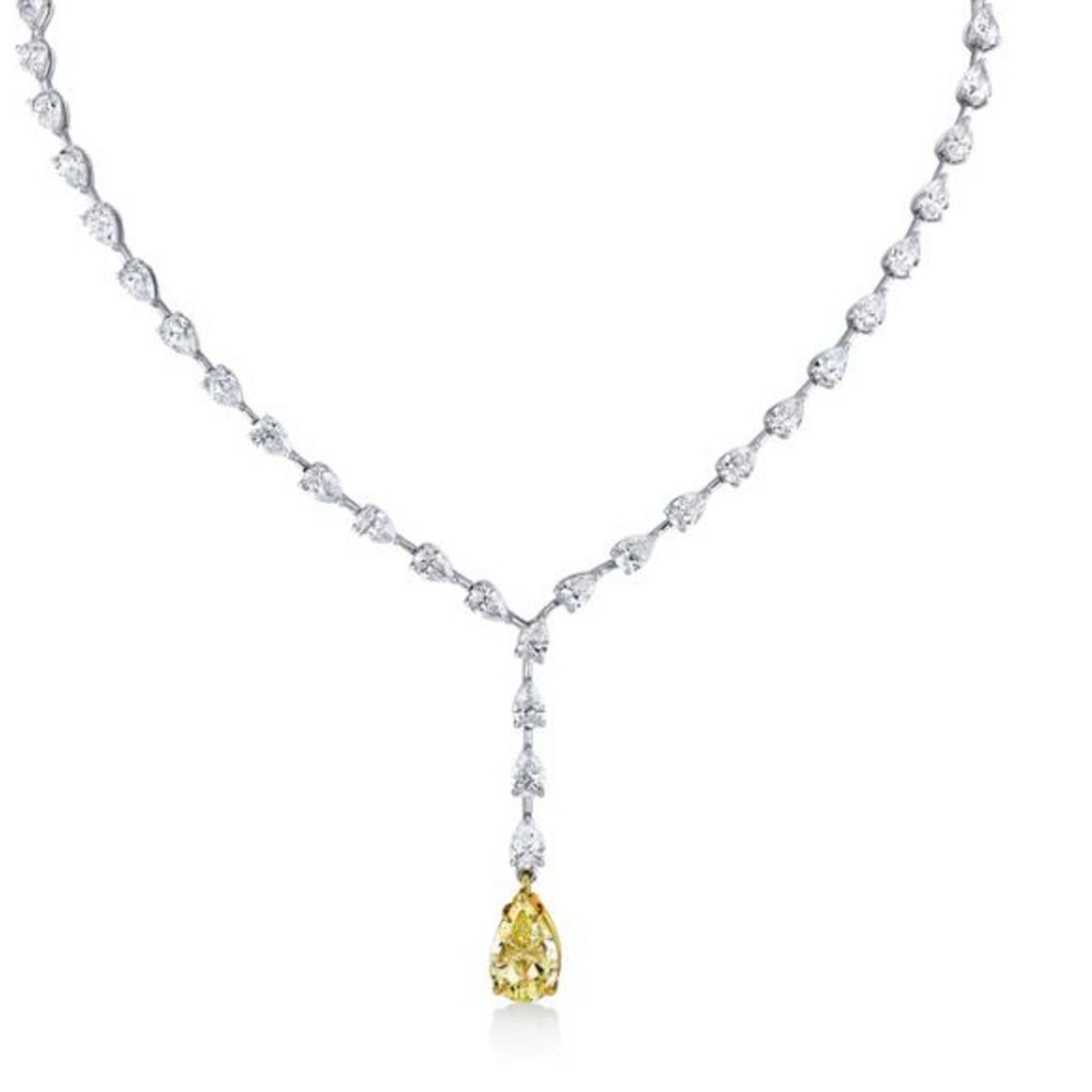 Diamond Trilogy Pendant in Platinum | AC Silver