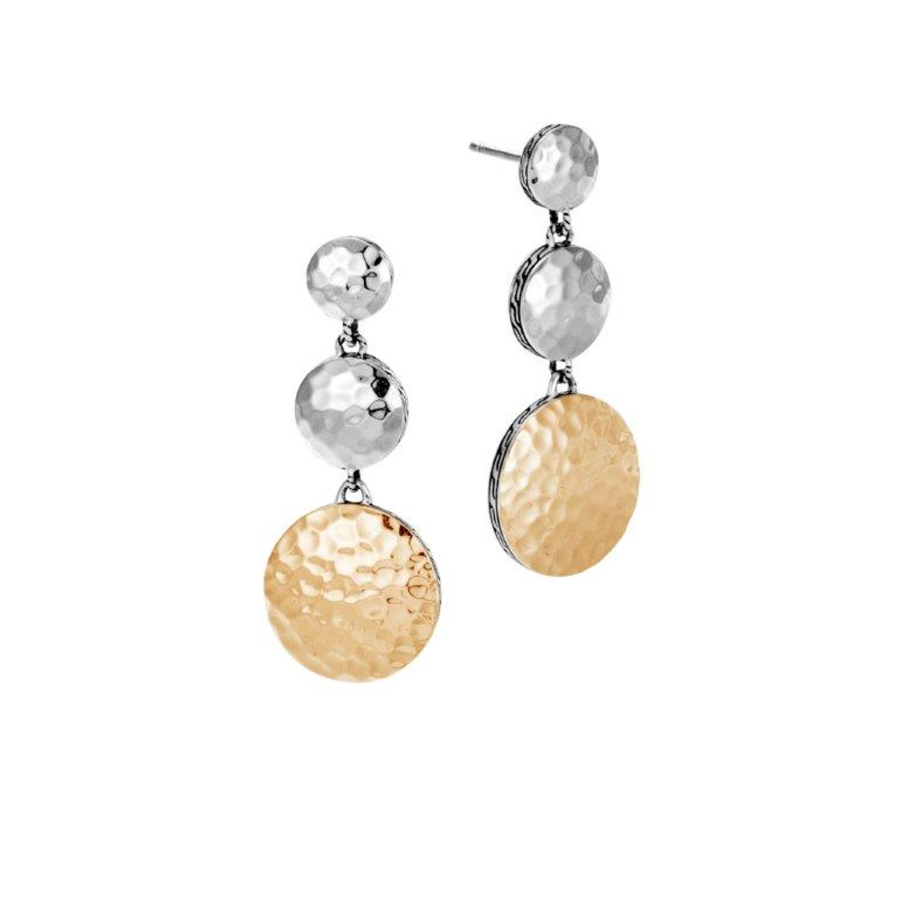 John Hardy Dot Drop Earrings