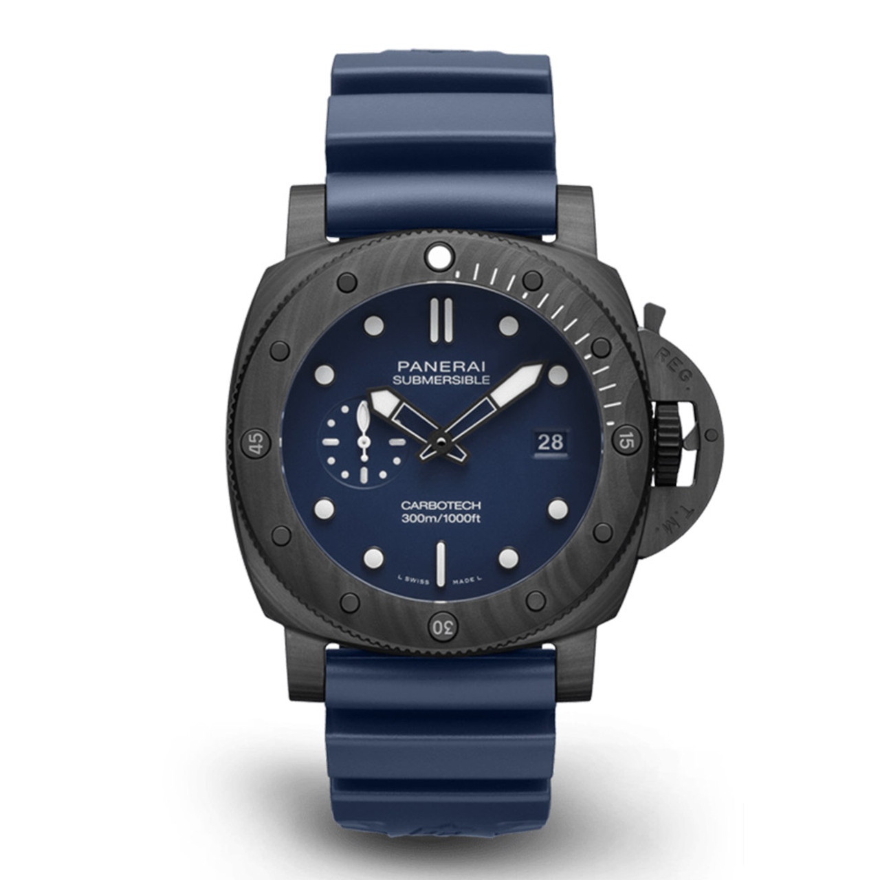 Panerai Submersible Carbotech 42mm Mens Watch PAM01231 | Watches Of  Switzerland UK