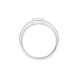 Norman Silverman 18KT White Gold & GIA Diamond Pave Band-DSHFF0218 Product Image