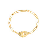 Dinh Van Menottes R12 18K Yellow Gold Chain Bracelet-J18BR0992 Product Image