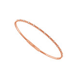 Hyde Park Collection 14K Rose Gold Diamond Bangle-21971 Product Image