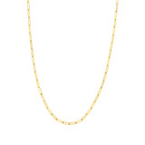 Hyde Park 14KT Yellow Gold Paperclip Chain-26822 Product Image