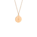 Hyde Park Collection North Star Long Chain Locket-27930 Product Image