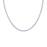 Kwiat 18K White Gold 3.80Ctw Diamond Riviera Necklace-33114 Product Image