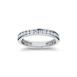 PLATINUM DIAMOND ETERNITY BAND 1.11CTTW-43278 Product Image