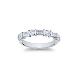 Hyde Park Collection Platinum Diamond Band-43292 Product Image