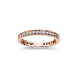 Hyde Park Collection 18K Rose Gold Diamond Band-36999