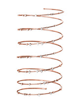 Mattia Cielo 18K Rose Gold 7 Row Spiral Diamond Bracelet-53169 Product Image