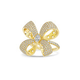 Future Fortune 18K Yellow Gold Bash Ring-55960 Product Image