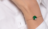 Pasquale Bruni 18K Rose Gold Green Agate Bracelet-57237 Product Image