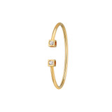 Dinh Van 18K Yellow Gold Le Cube Diamant Large Bracelet-60438 Product Image