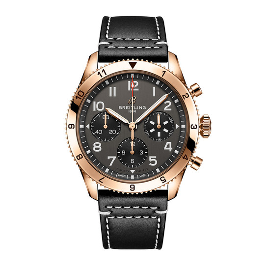 Breitling Classic AVI 42 P-51 Mustang Automatic Chronograph 18K Rose Gold R233801A1B1X1-53396