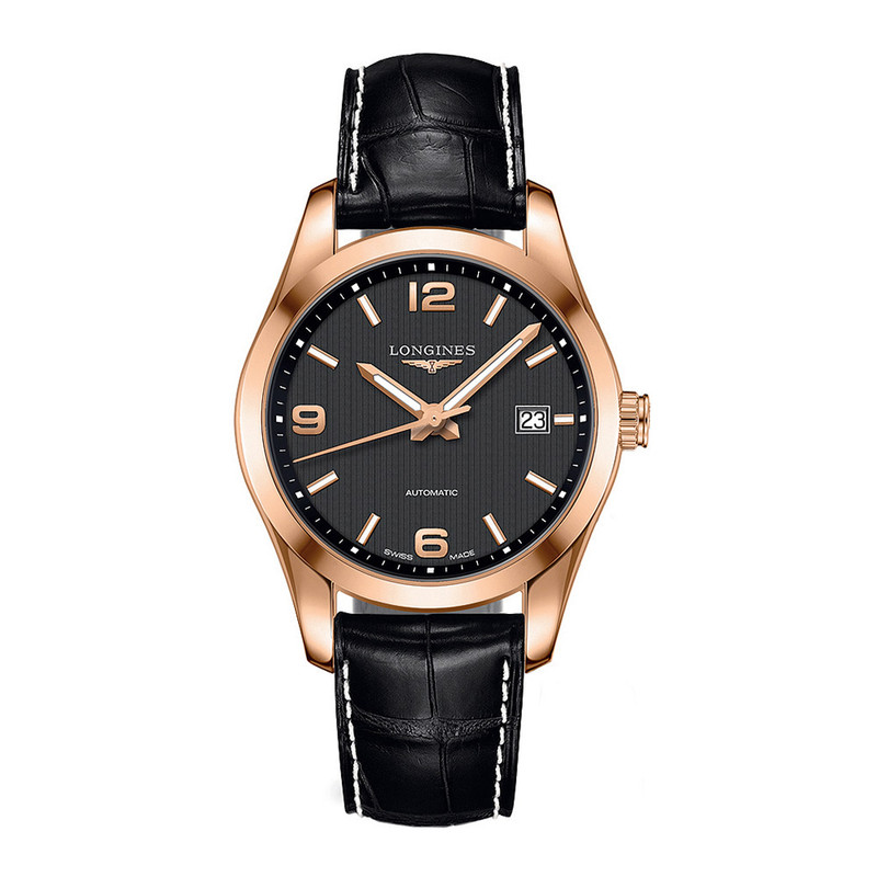 Longines Conquest Classic Automatic 18K Rose Gold 40mm L2.785.8.56.3-WLONG0084