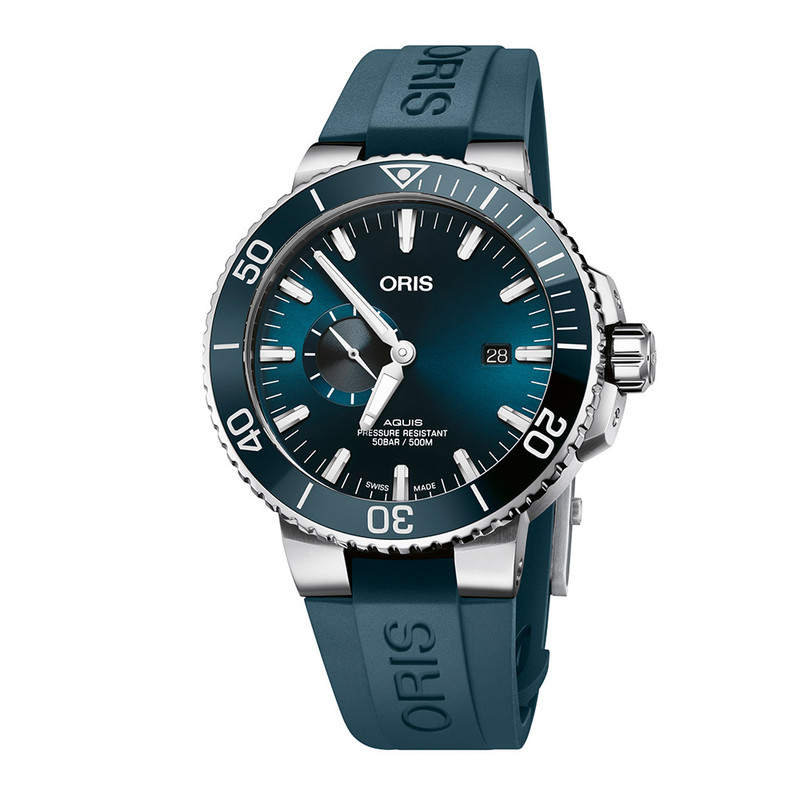 Oris Aquis Small Second Date 45.5mm Ref. 01 743 7733 4155-07 4 24 69EB-54234