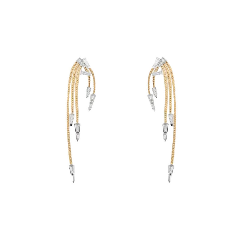 Nikos Koulis 18K Together Diamond Earrings-56679