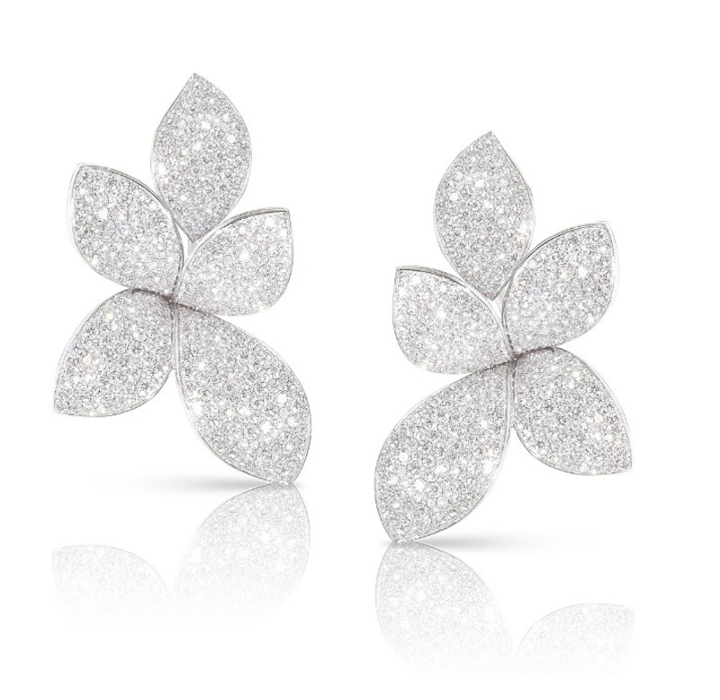 Pasquale Bruni 18K White Gold Giardini Segreti Earrings-59545