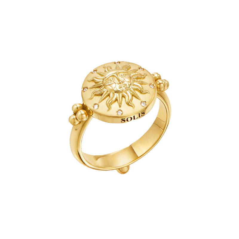Temple St. Clair 18K Yellow Gold Sole Ring-35159