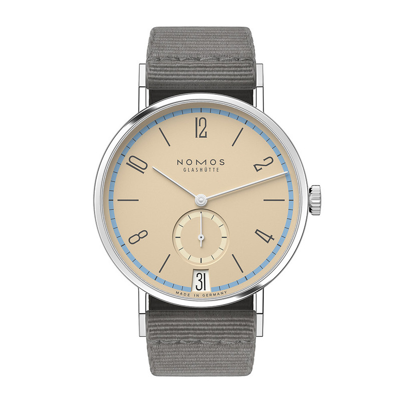 NOMOS Glashütte Tangente 38 Date Ariel Ref. 179.S25-65856