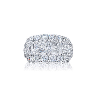 JB Star Collection Platinum Marquise Diamond Ring-DANVB7493 - Hyde