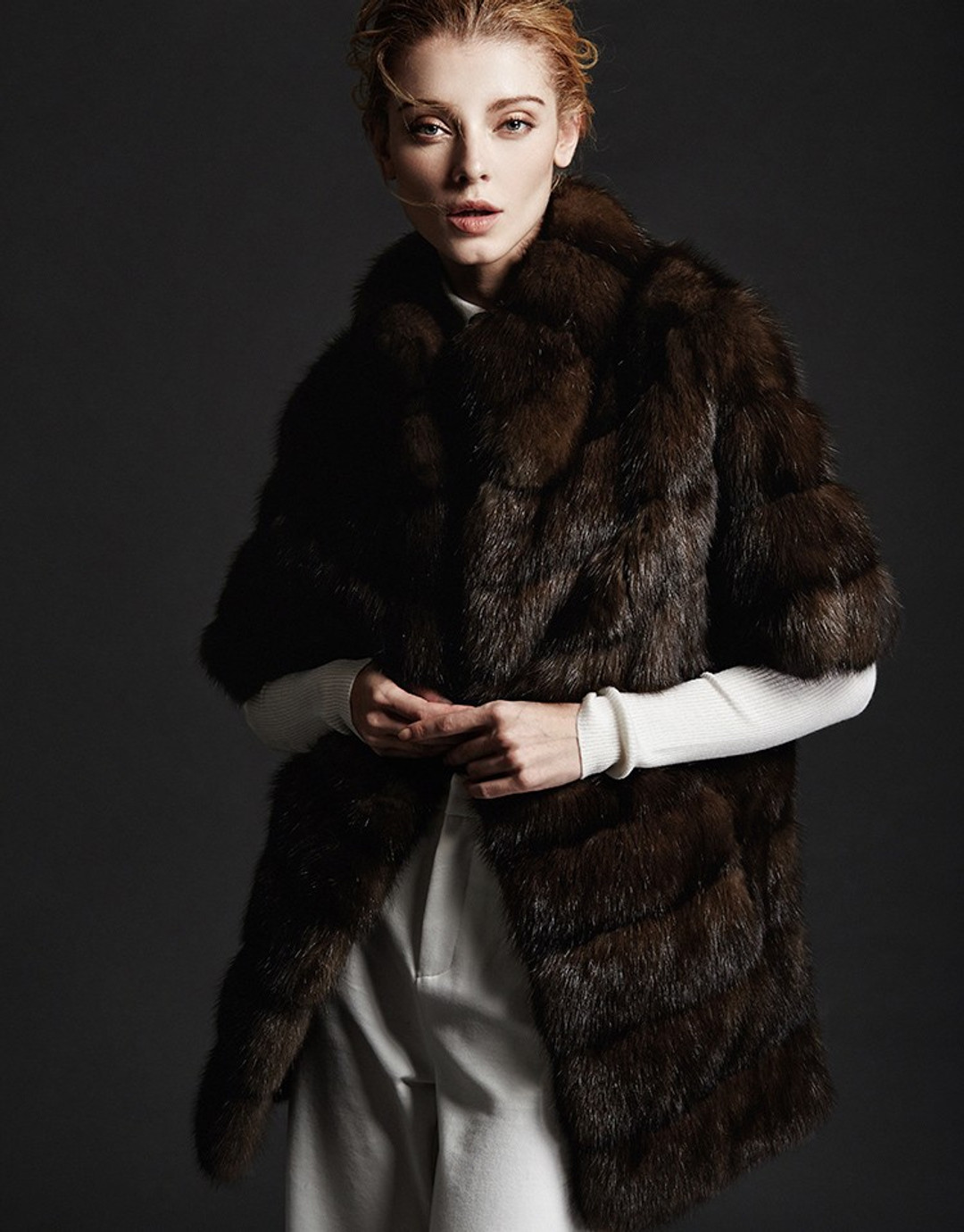 Fashion Sable Fur Jacket