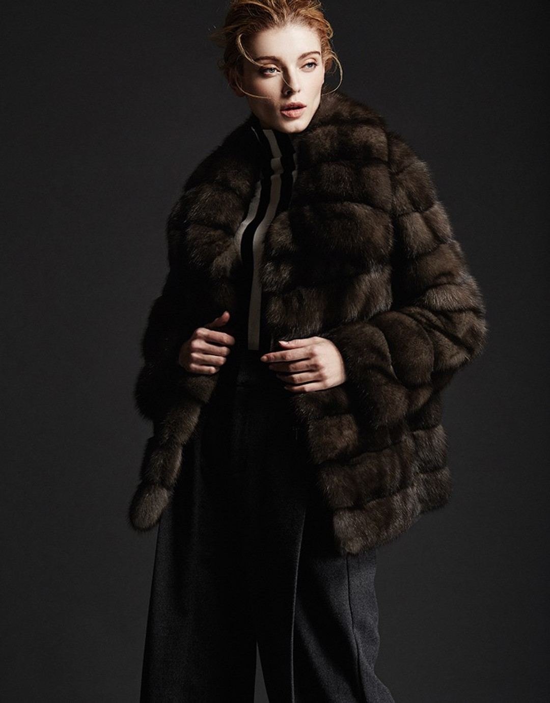 Short Sable Fur Jacket Short Sable Fur Jacket