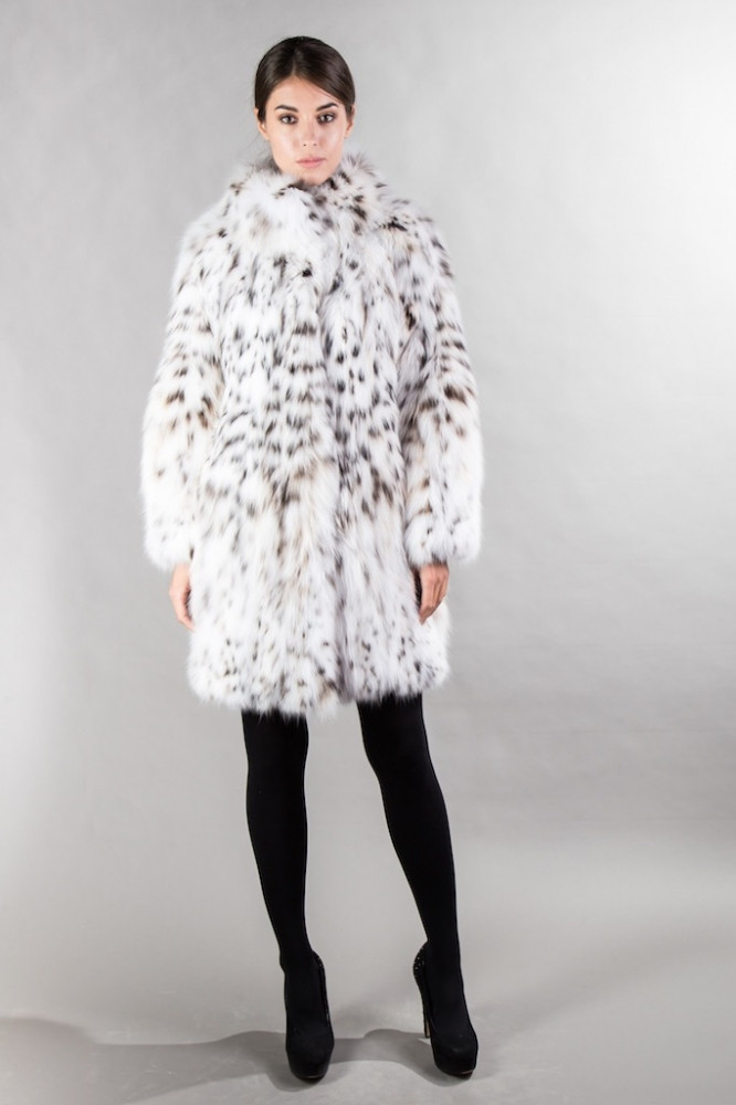Lynx Fur Coat Snow Queen | SKANDINAVIK FUR