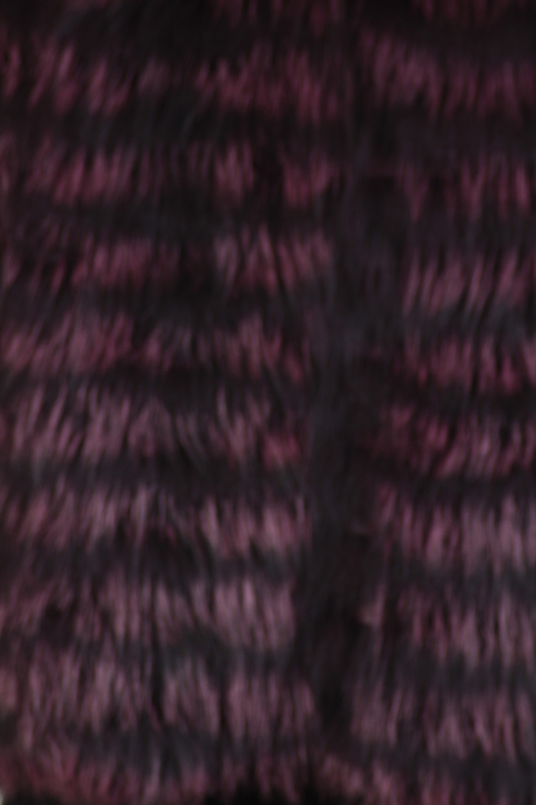 Purple Raccoon  Fur Jacket Cropped