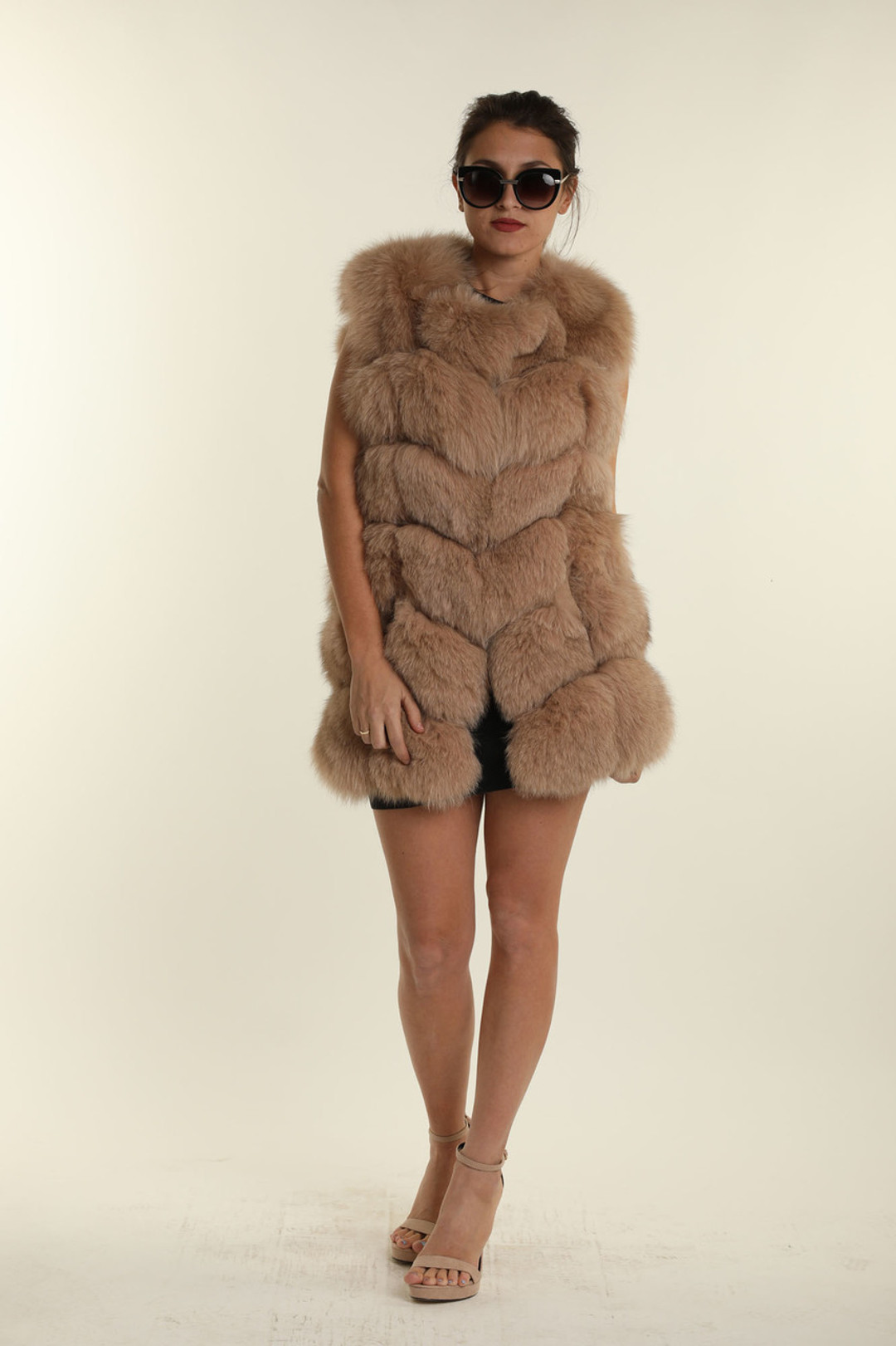 Skin tone Fox Vest Skin tone Fox Vest