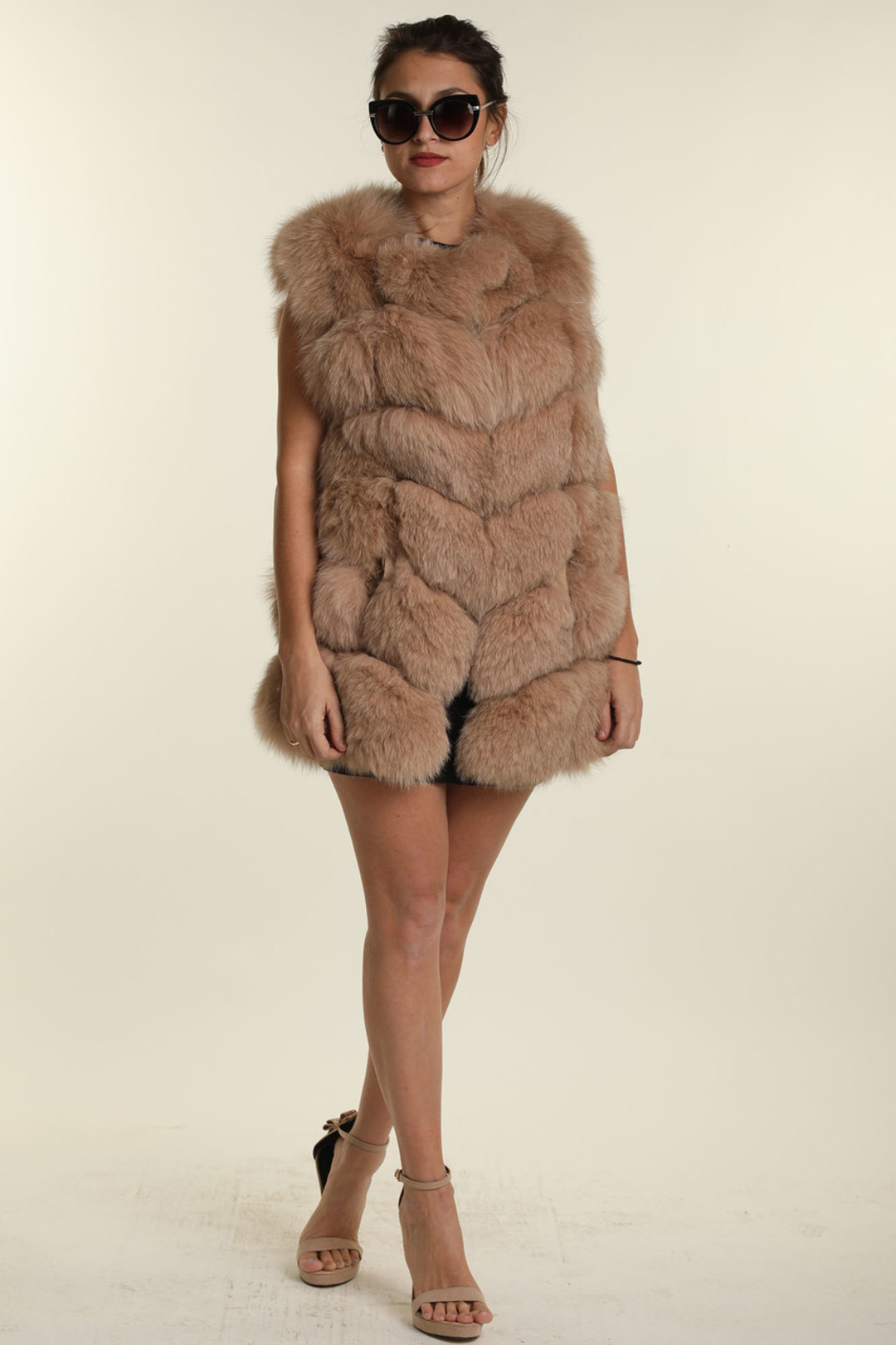 Skin tone Fox Vest Skin tone Fox Vest