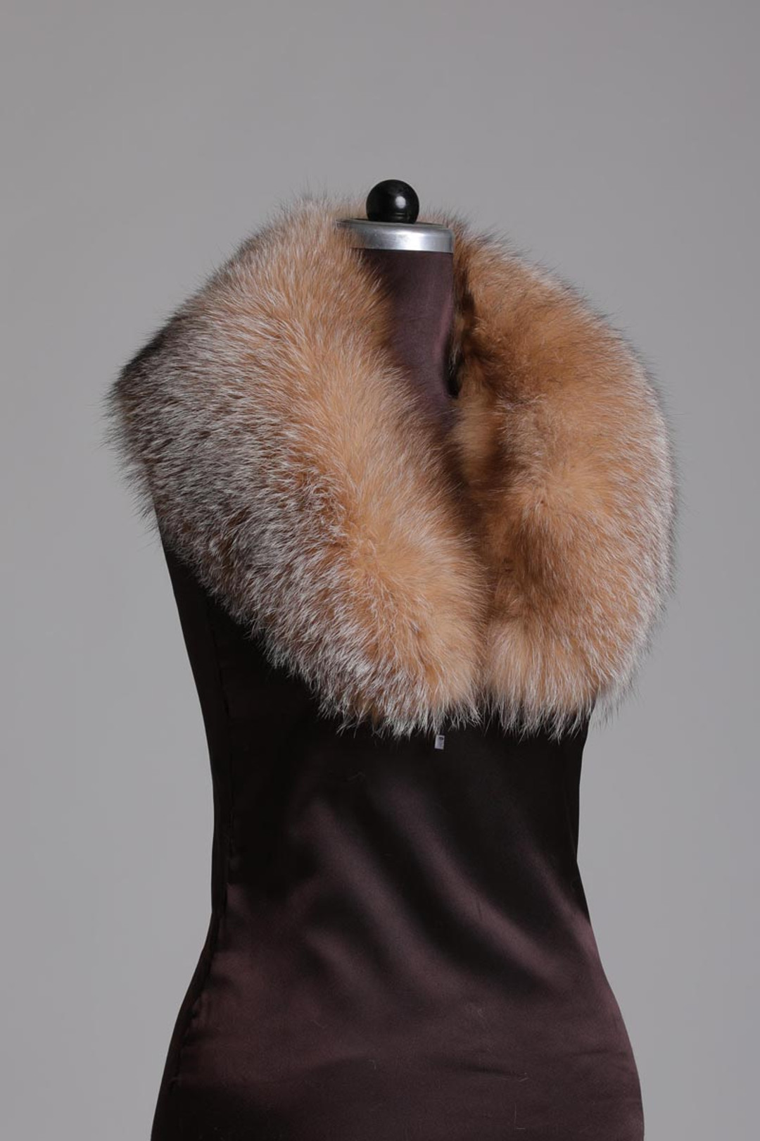 Crystal Fox Fur Shawl Collar Crystal Fox Fur Shawl Collar