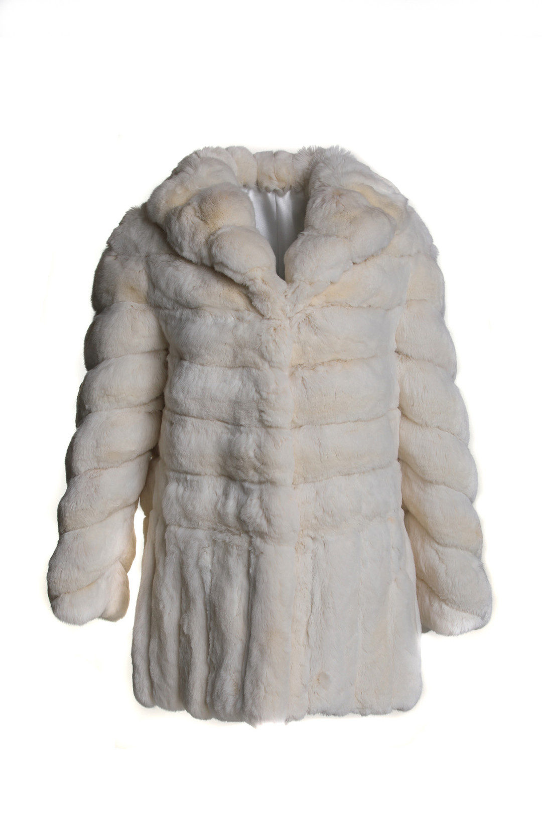 Off White Chinchilla Fur Coat Off White Chinchilla Fur Coat