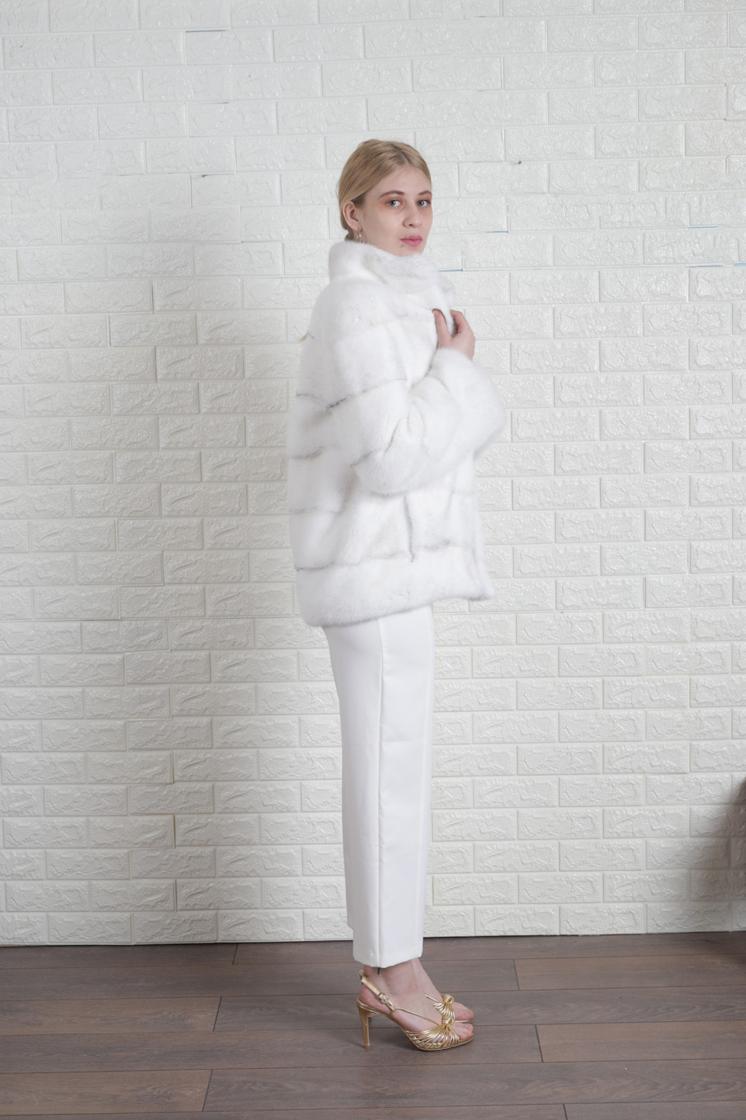 White Mink Fur Jacket White Mink Fur Jacket
