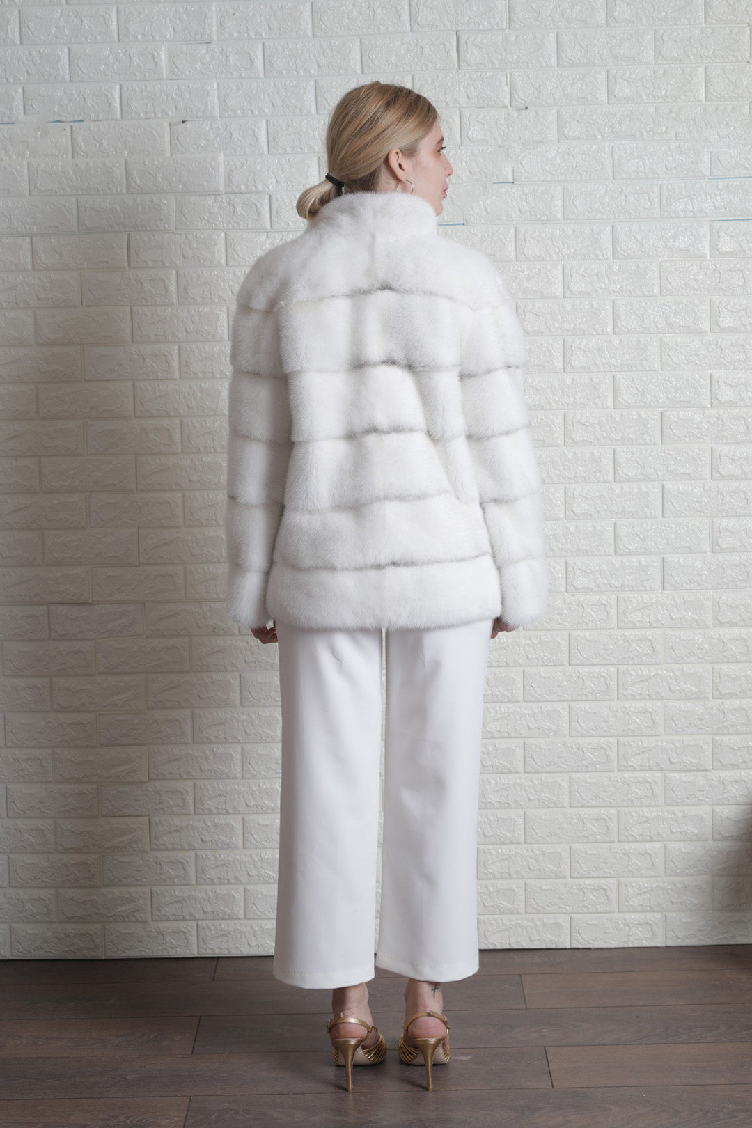 White Mink Fur Jacket White Mink Fur Jacket