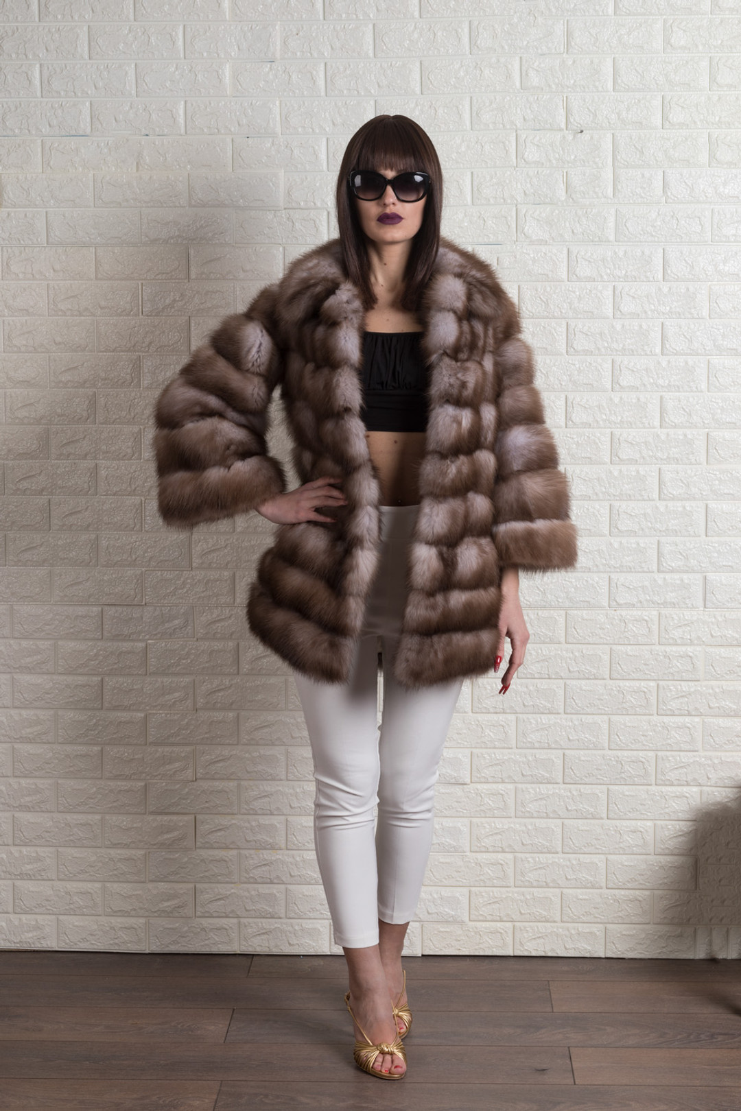 Russian Sable Fur Coat Yvette