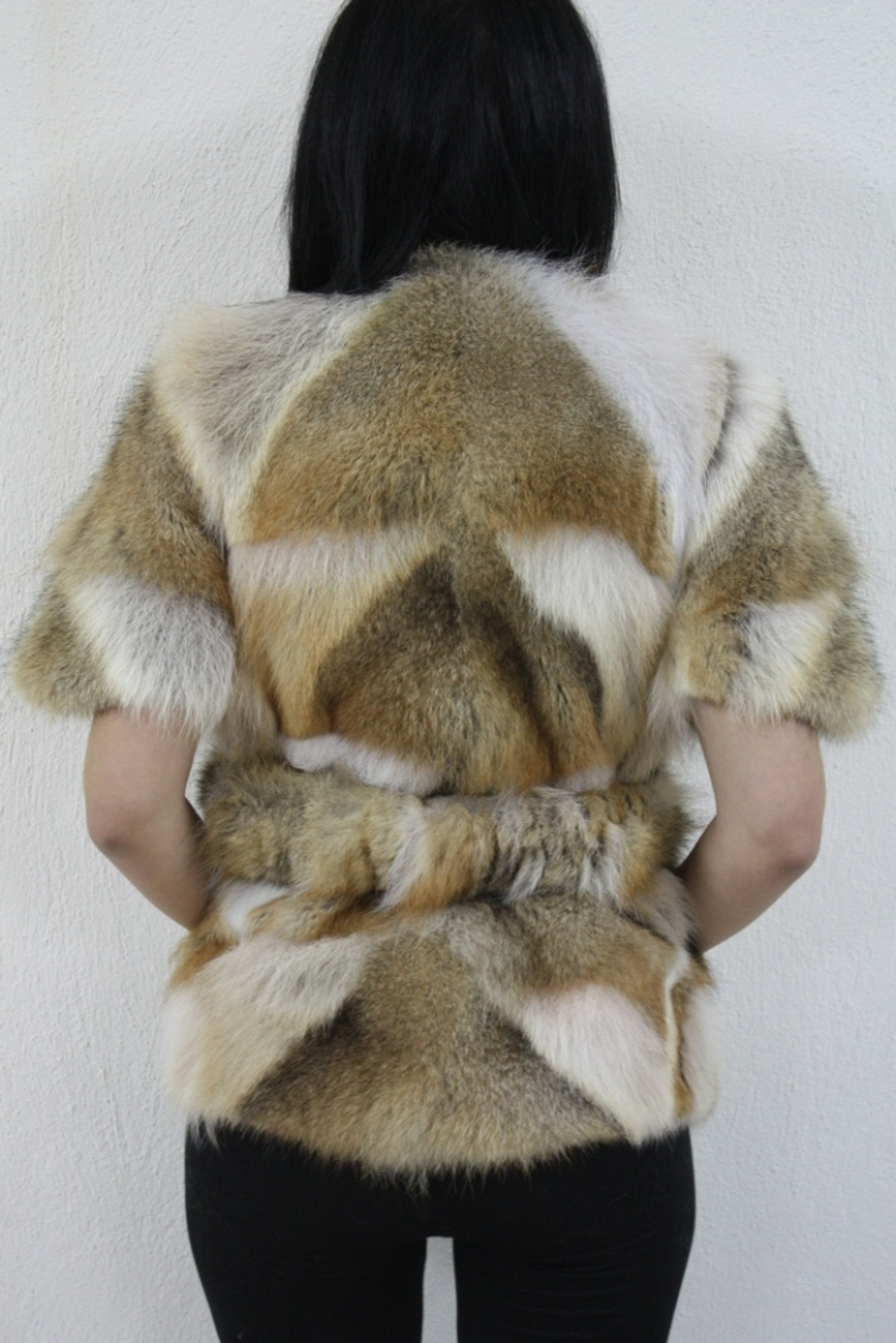 Red Fox  Fur Vest  Arya