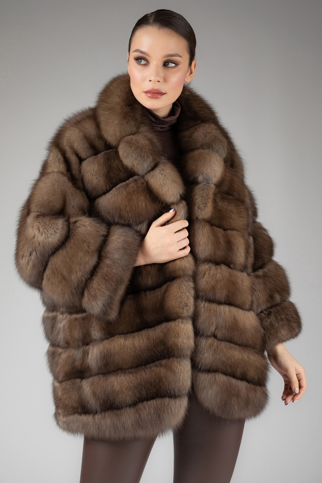 Sable Fur Coat Sandra Sable Fur Coat Sandra