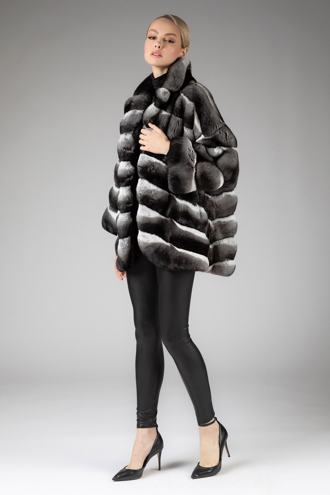 Chinchilla Fur Cape Candace Chinchilla Fur Cape Candace