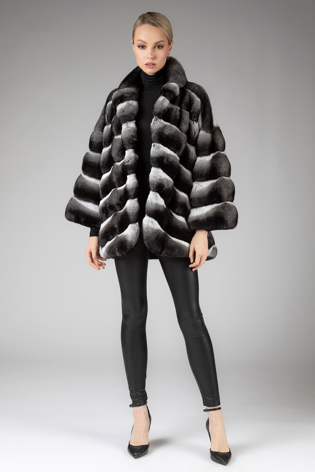 Chinchilla Fur Cape Candace Chinchilla Fur Cape Candace