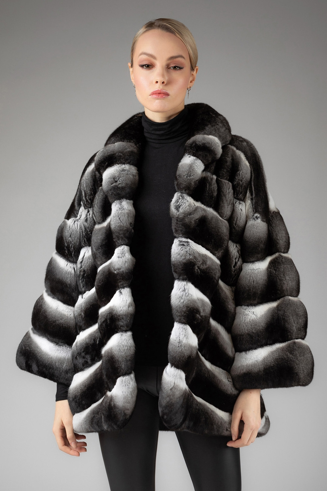 Chinchilla Fur Cape Candace Chinchilla Fur Cape Candace