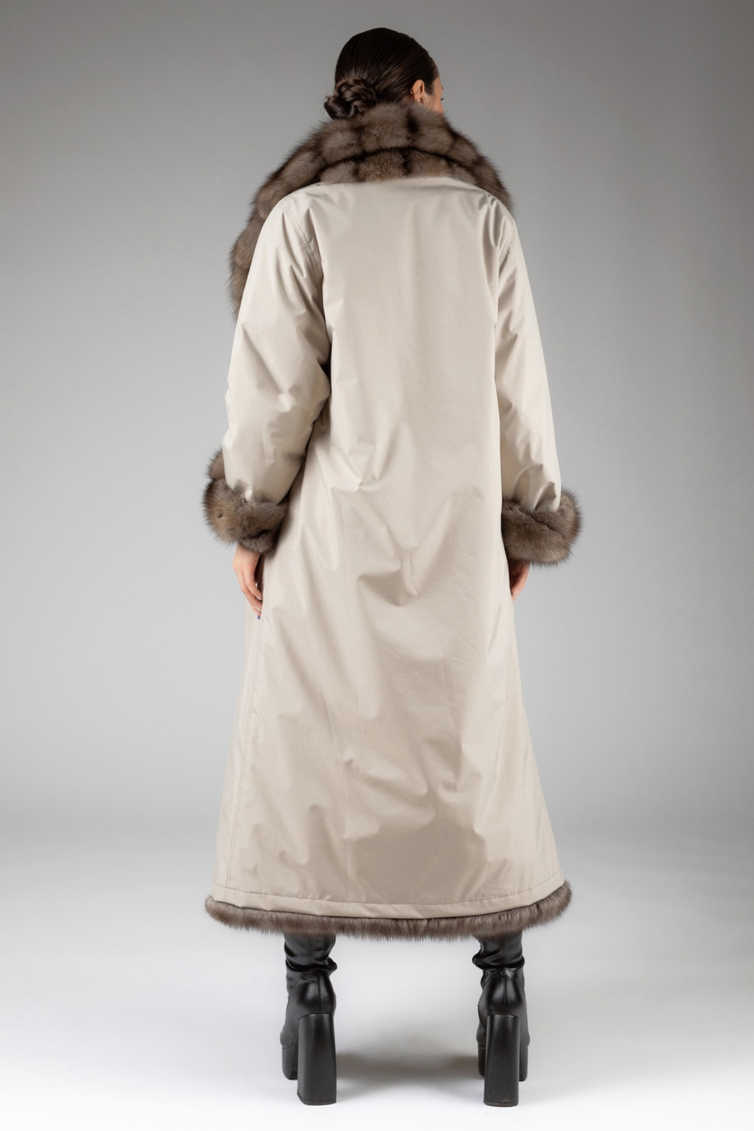 Reversible Sable  Coat Mabelle Reversible Sable  Coat Mabelle